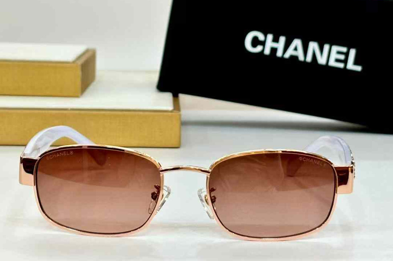 CH9136B Sunglasses Rose Gold Gradient Brown