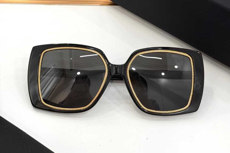 CH9157 Sunglasses Black Gray