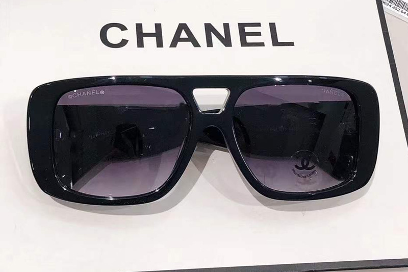CH9160B Sunglasses Black Gradient Gray
