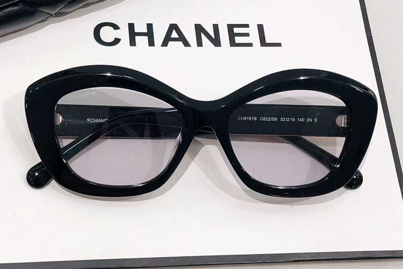 CH9161B Sunglasses Black Light Gray