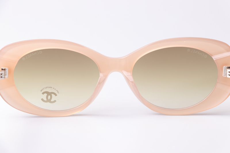 CH9178 Sunglasses Cream Black Gradient Brown