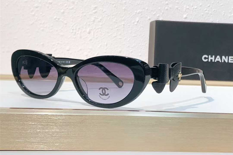 CH9181Q Sunglasses Black Gradient Gray
