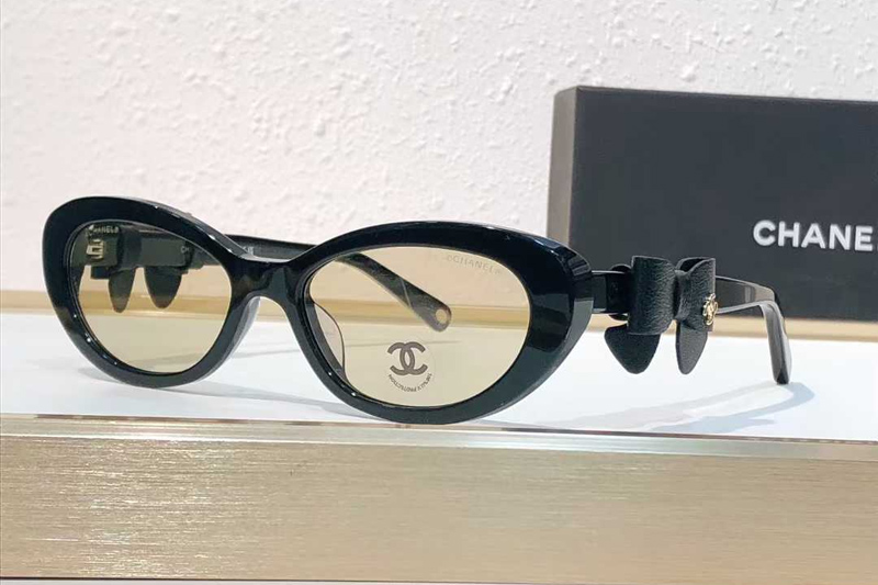 CH9181Q Sunglasses Black Light Brown