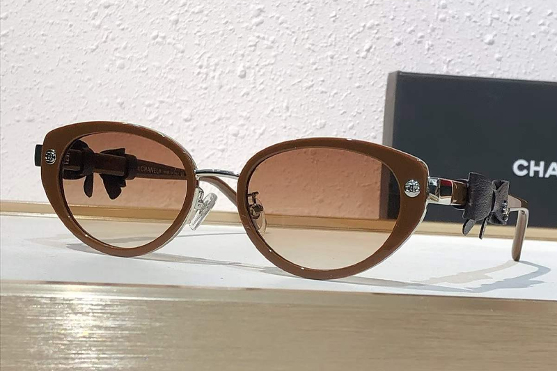 CH9188 Sunglasses Coffee Gradient Brown