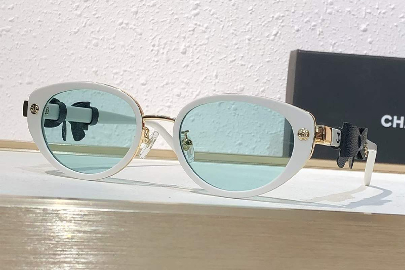 CH9188 Sunglasses White Blue