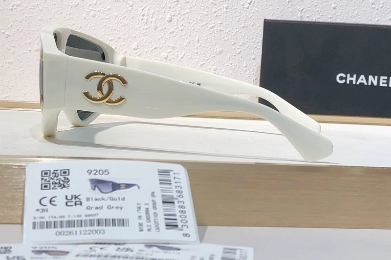 CH9205 Sunglasses White Gray