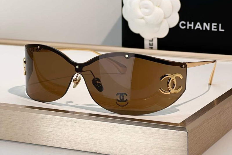 CH9582 Sunglasses Gold Brown