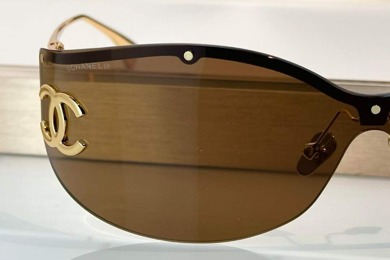 CH9582 Sunglasses Gold Brown