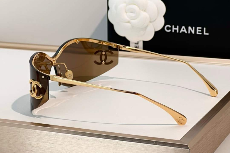 CH9582 Sunglasses Gold Brown
