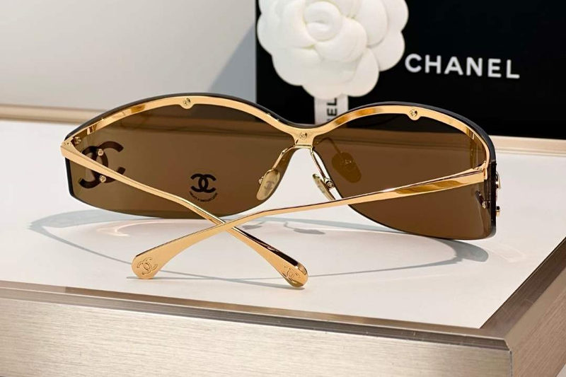 CH9582 Sunglasses Gold Brown