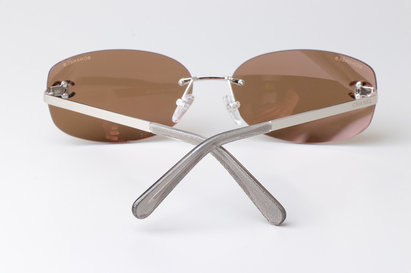 CHA71559 Sunglasses Silver Gold Flash