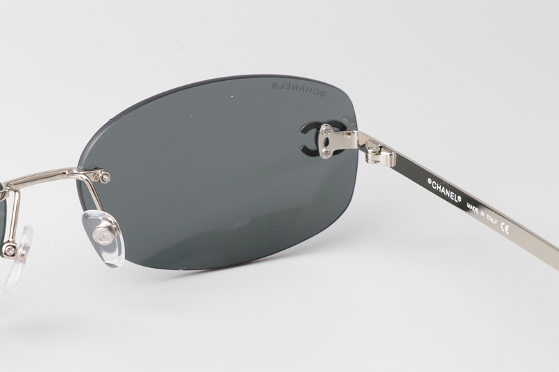 CHA71559 Sunglasses Silver Gray