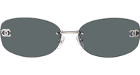 CHA71559 Sunglasses Silver Gray