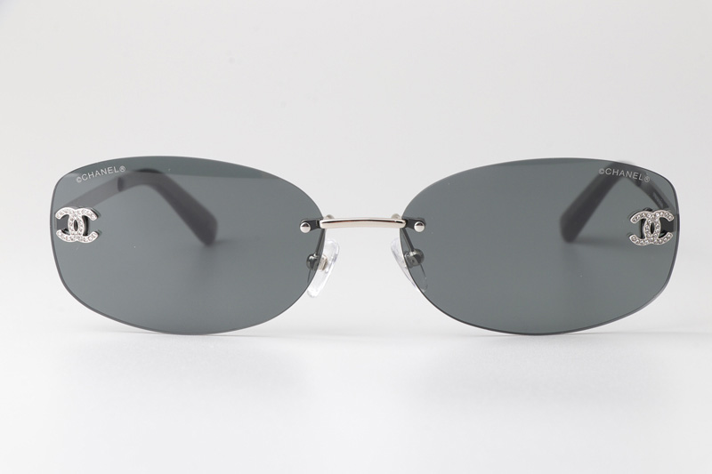 CHA71559 Sunglasses Silver Gray