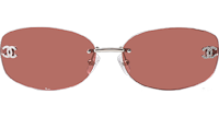 CHA71559 Sunglasses Silver Red