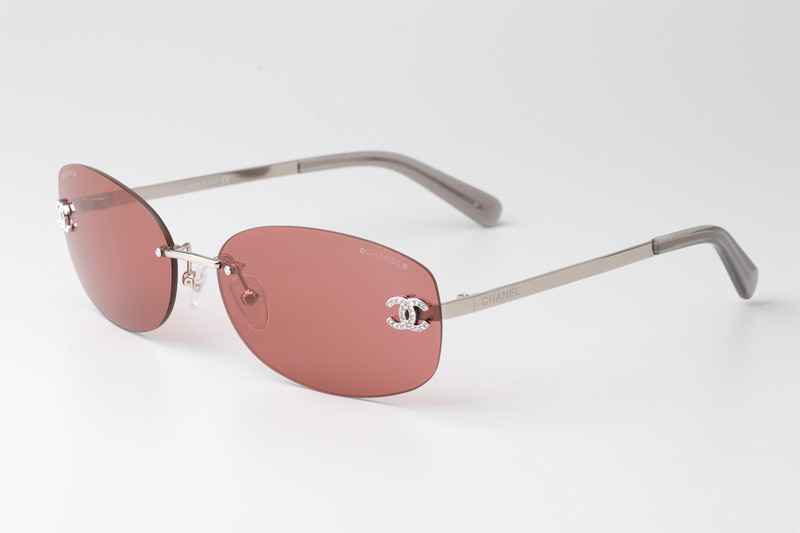 CHA71559 Sunglasses Silver Red