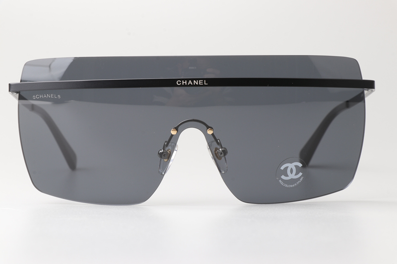 CHA71585 Sunglasses Black Gray