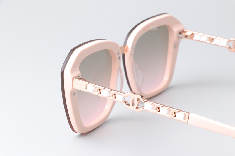 CHA95050 Sunglasses Pink Gradient Gray