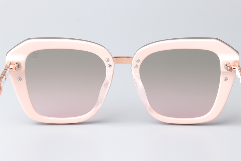 CHA95050 Sunglasses Pink Gradient Gray