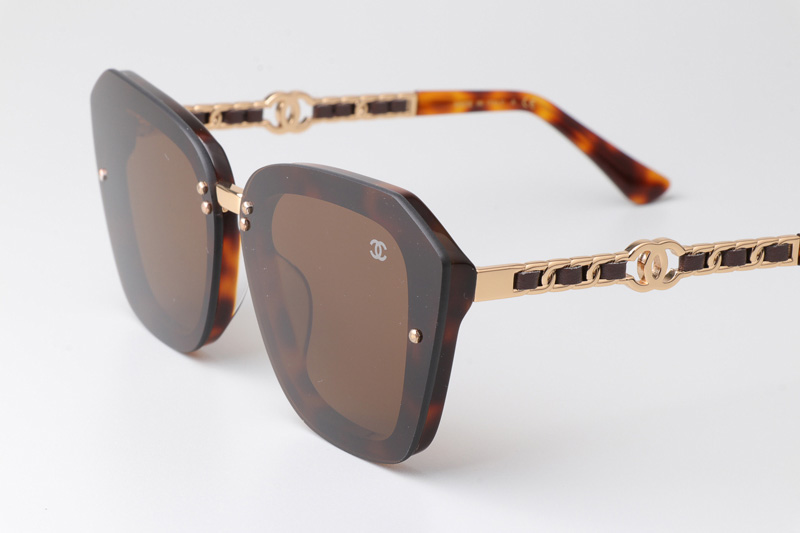 CHA95050 Sunglasses Tortoise Brown