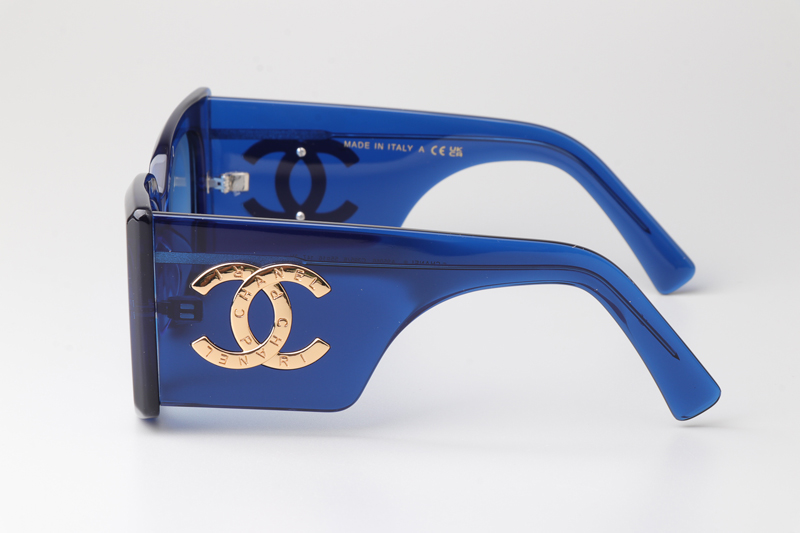 CHA95066 Sunglasses Blue Gradient Blue