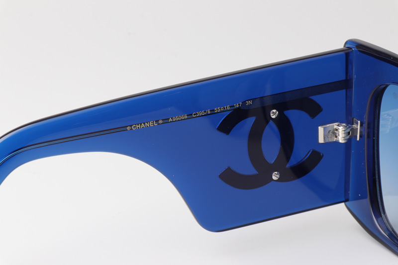 CHA95066 Sunglasses Blue Gradient Blue