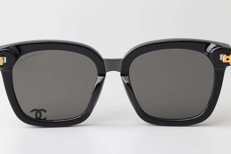 CHA95078 Sunglasses Black Gray