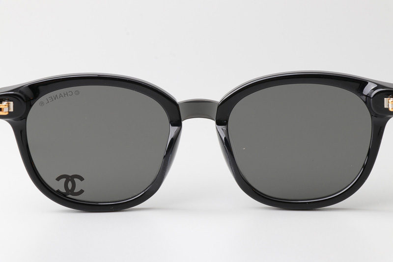 CHA95079 Sunglasses Black Gray