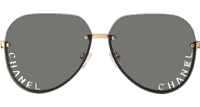 CHA95086 Sunglasses Gold Gray