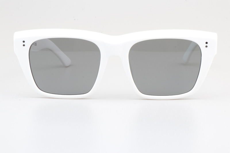 CL40060I Sunglasses White Silver