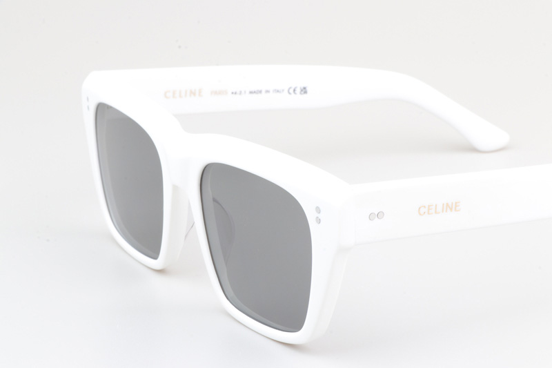 CL40060I Sunglasses White Silver