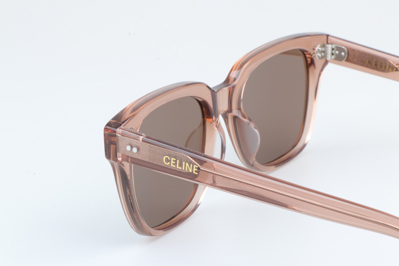 CL40061 Sunglasses Brown Brown