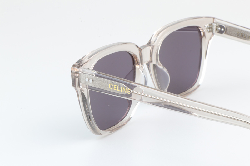 CL40061 Sunglasses Clear Purple