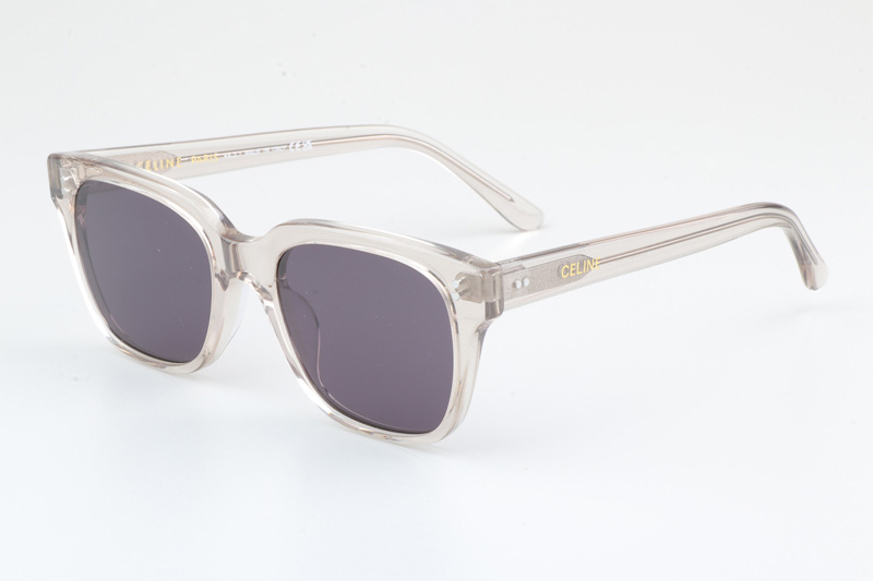 CL40061 Sunglasses Clear Purple