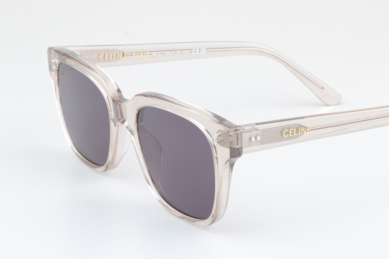 CL40061 Sunglasses Clear Purple