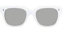 CL40061 Sunglasses White Silver