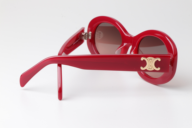 CL40194U Sunglasses Red Gradient Pink