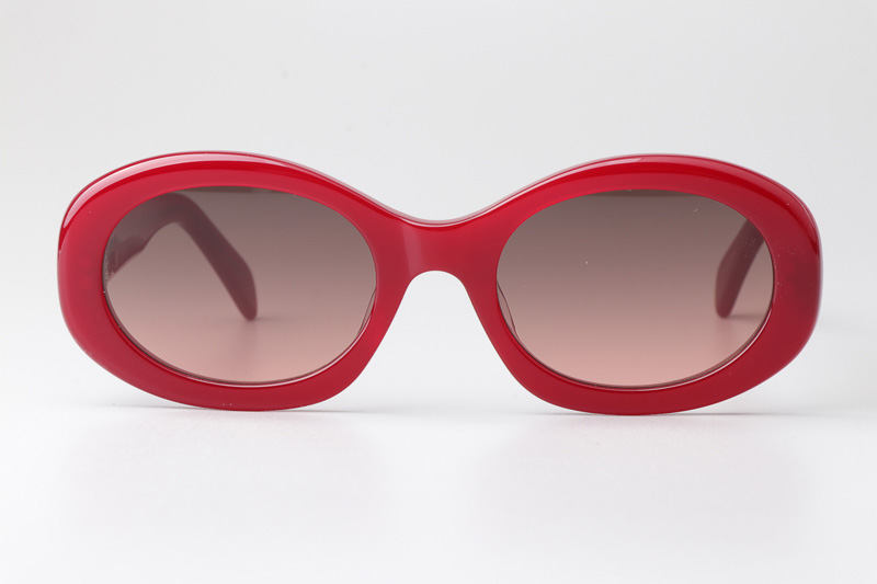 CL40194U Sunglasses Red Gradient Pink