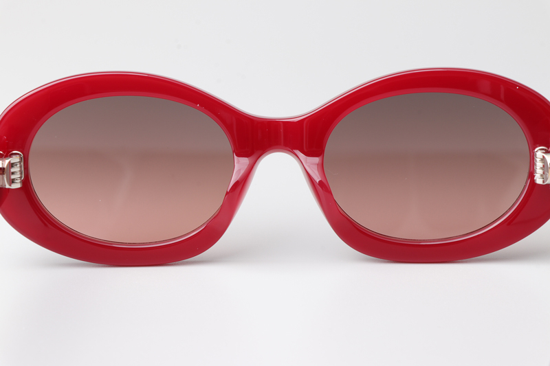 CL40194U Sunglasses Red Gradient Pink