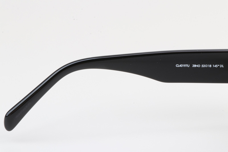 CL40197U Sunglasses Black Gray