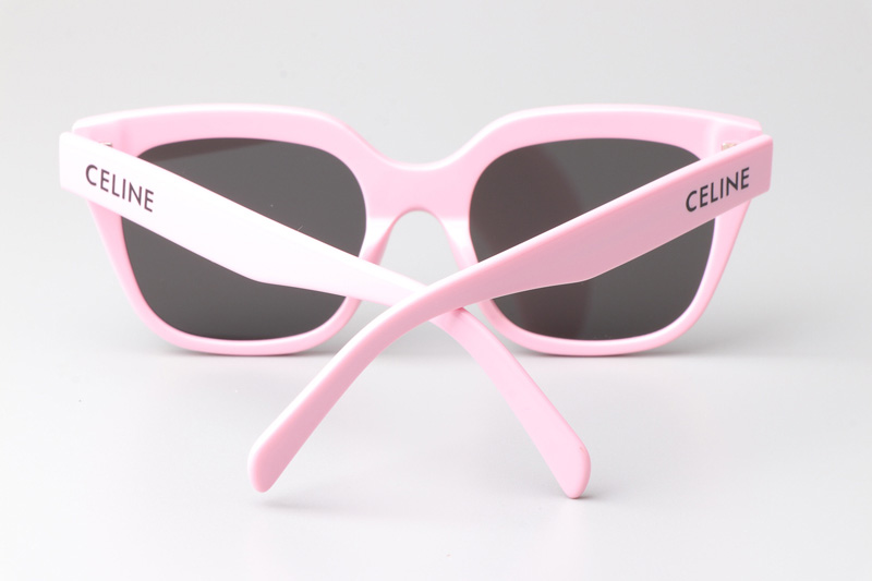 CL40198F Sunglasses Pink Gray