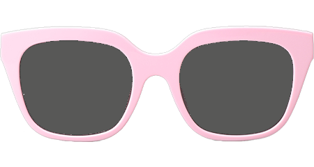 CL40198F Sunglasses Pink Gray