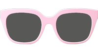 CL40198F Sunglasses Pink Gray