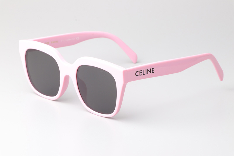 CL40198F Sunglasses Pink Gray