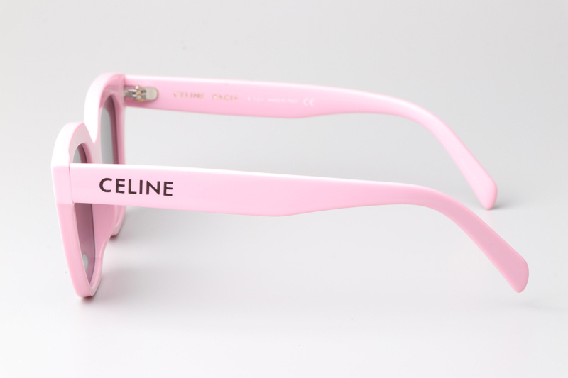 CL40198F Sunglasses Pink Gray