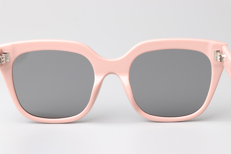 CL40198F Sunglasses Pink Silver