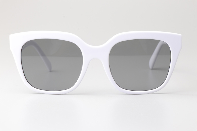 CL40198F Sunglasses White Silver