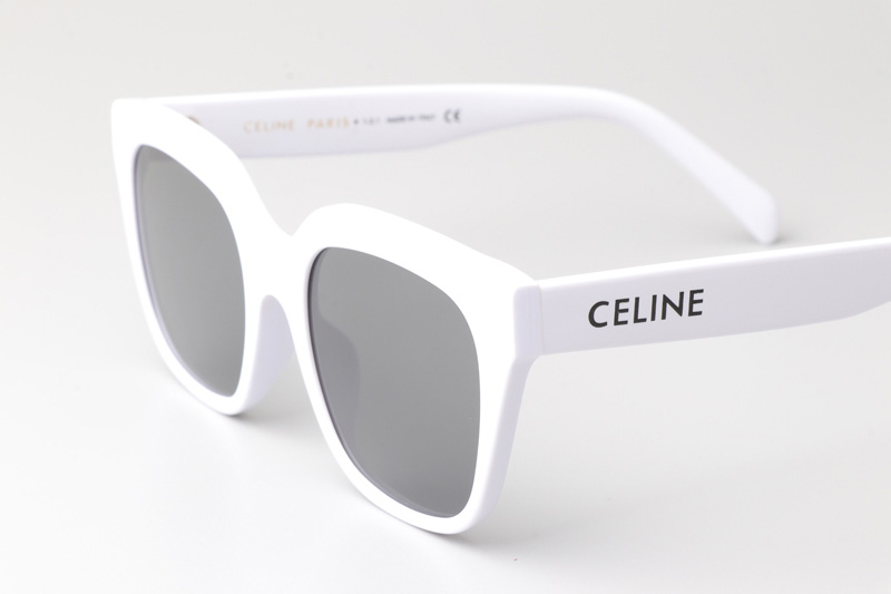 CL40198F Sunglasses White Silver