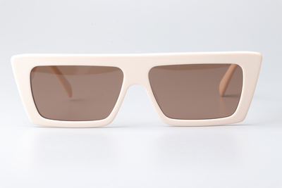 CL40214U Sunglasses Cream Brown