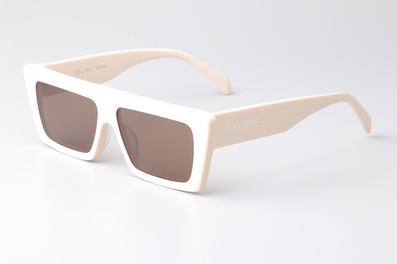 CL40214U Sunglasses Cream Brown